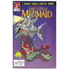 Disney's The Little Mermaid #4 (1992) *Disney Comics / Sebastian / Flounder*