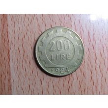 Italy 1984 200 Lire Coin
