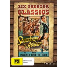 Showdown at Abilene DVD | Jock Mahoney, Martha Hyer | Region 4