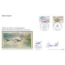 Brigadier James Hill D-Day WW2 Landings Hand Signed Benham FDC