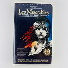 Les Miserables - The Dream Cast in Concert VHS Clamshell Case Colm Wilkinson