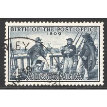 AUSTRALIA 1959: 150th ANNIVERSARY AUSTRALIAN POST OFFICE - 4d USED (G7)