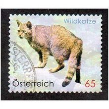 AUT 2010 65c 'FAUNA -WILD CAT ' FINE USED (EBID10-113)