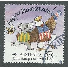 AUS 1988 37c 'BI-CENTENIAL OF AUSTRALIA' FINE USED (EBID44-482)