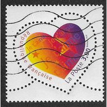 FRA 1998 3F 'ST VALENTINES DAY' FINE USED (EBID55-710)