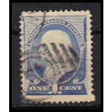 Used 212 1c Benjamin Franklin Fine RA0544