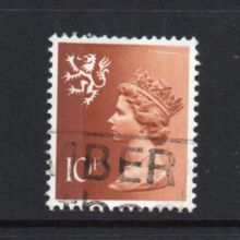 Scotland - 1971-93 - 10p Orange-Brown (2 Phosphor Bands) (sg S29) Used