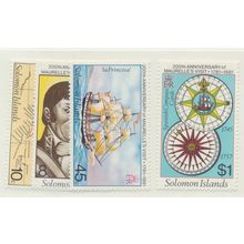 Solomon Islands (British) Stamps Scott #439 To 442, Mint Never Hinged