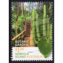 Norfolk Island 2023 Botanic Garden - Boardwalk & Pepper Tree $1.20 Used