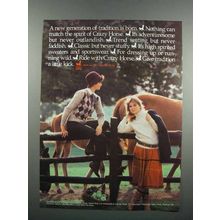 1983 Crazy Horse Sweaters and Sportswear Ad