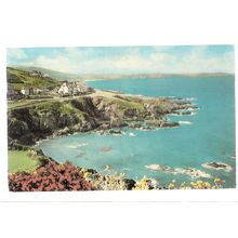 WOOLACOMBE, DEVON used postcard 1972? postmark =