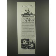 1963 Louisiana Tourism Ad - Festivals are the fashion this fall