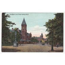 Lord Street Looking North Southport Postcard Lancashire