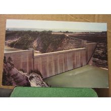 Mt. MORRIS DAM, LETCHWORTH STATE PARK, NEW YORK STATE USA unused postcard =