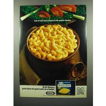 1972 Kraft Macaroni & Cheese Dinner Ad - Rich Sauce
