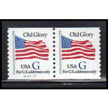 2890 32c G Old Glory Very Fine MNH CNP Left A2213 PA1547