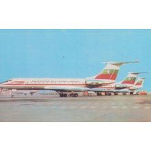 Mount Cook Plane at Tasman Glacier Skiing Sightseeing Planes Rare Postcard