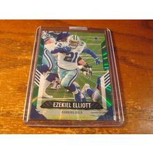 2021, Panini Score, Green Laser, #'d 100/110, Rare, EZEKIEL ELLIOTT, Cowboys