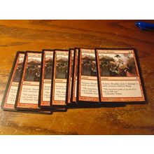 Magic The Gathering, MTG, 9-Cards, 1993-2009, SEASMIC SHUDDER, nm