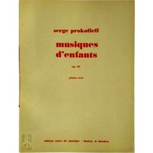 S. Prokofieff: Musiques D'Enfant, op.65 (Piano Score) - Piano Seul - Serge Proko