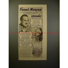 1938 Maxwell House Coffee Ad w/ Frank Morgan - Robust!!