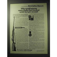 1971 Remington Model 700 BDL Rifle Ad!