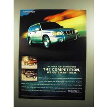2002 Subaru Forester Ad - We Outsmart Them