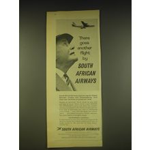 1963 South African Airways Advertisement - There goes another flight