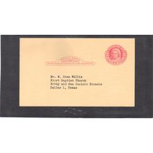 UY13r 2c Martha Washington (Typed Address) CV03681