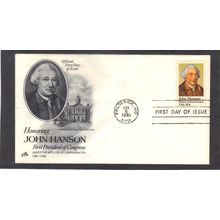 FDC Art Craft 1941 20c John Hanson (Cachet-U/A) CV00210