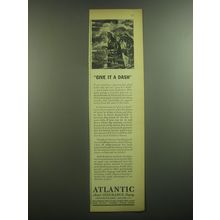 1945 Atlantic Mutual Insurance Company Ad - Give it a dash