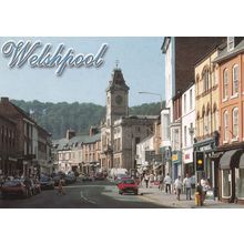 Welshpool Corals Bookmakers Gambling Shop Welsh Postcard