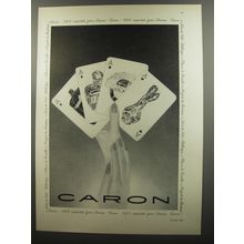 1953 Caron Perfume Advertisement