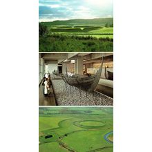 Trelleborg Frykat Viking Fortress New Zealand Boat 3x Postcard