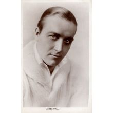 James Hall Film Actor Star Hollywood Rare Real Photo Postcard