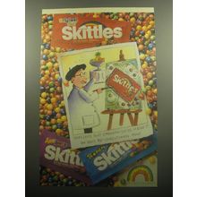 1994 Skittles Candy Advertisement - Van Gogh's Post-Confectionary Phase
