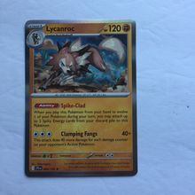 2025 Pokemon Lycanroc Holo Card 85/159