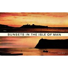 Postcard Sunsets in The Isle of Man. Multiview