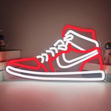 Jianjung Sneaker Neon Signs for Wall Decor Dimmable Shoe LED Signs Neon Lights f