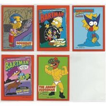 SIMPSONS ' BARTMAN 10 card sub set B1 - B10 ( 1994 )