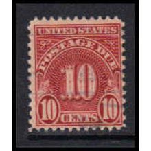 Used J84 10c Postage Due Average Plus K1465
