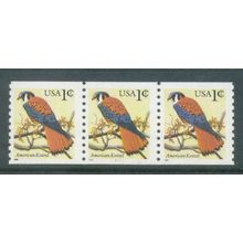 3044 1c American Kestrel Fine MNH PNC 1111/3 BYCM Type I SD G0140