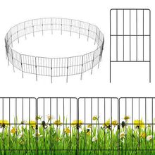 25 Pack Rustproof Decorative Garden Fence Set for Dog Flower bed