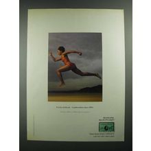 1988 American Express Card Ad - Evelyn Ashford