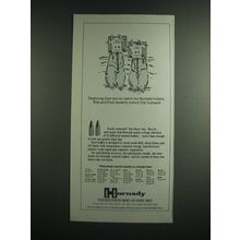 1991 Hornady Varmint Bullets Ad - Cleverly Outwit the Humans