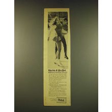 1969 Midol Medicine Ad - You're a go girlÉ relieved of periodic cramps