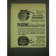 1952 Perrine Edgemount and Free-stripping automatic reel Advertisement