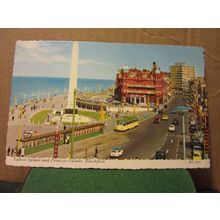 TALBOT SQUARE, BLACKPOOL, LANCASHIRE used vintage postcard 1970 pm =