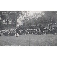 Bow Down To The King Worship Bury St Edmunds Pageant Suffolk Postcard
