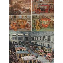 The Great Hall Room Portugal Museum Of Coaches 2x Postcard s